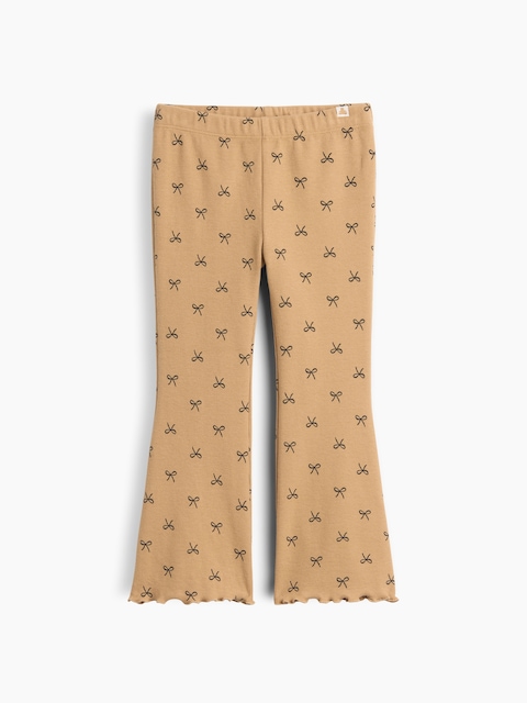 babyGap Pull-On Ribbed Flare Leggings