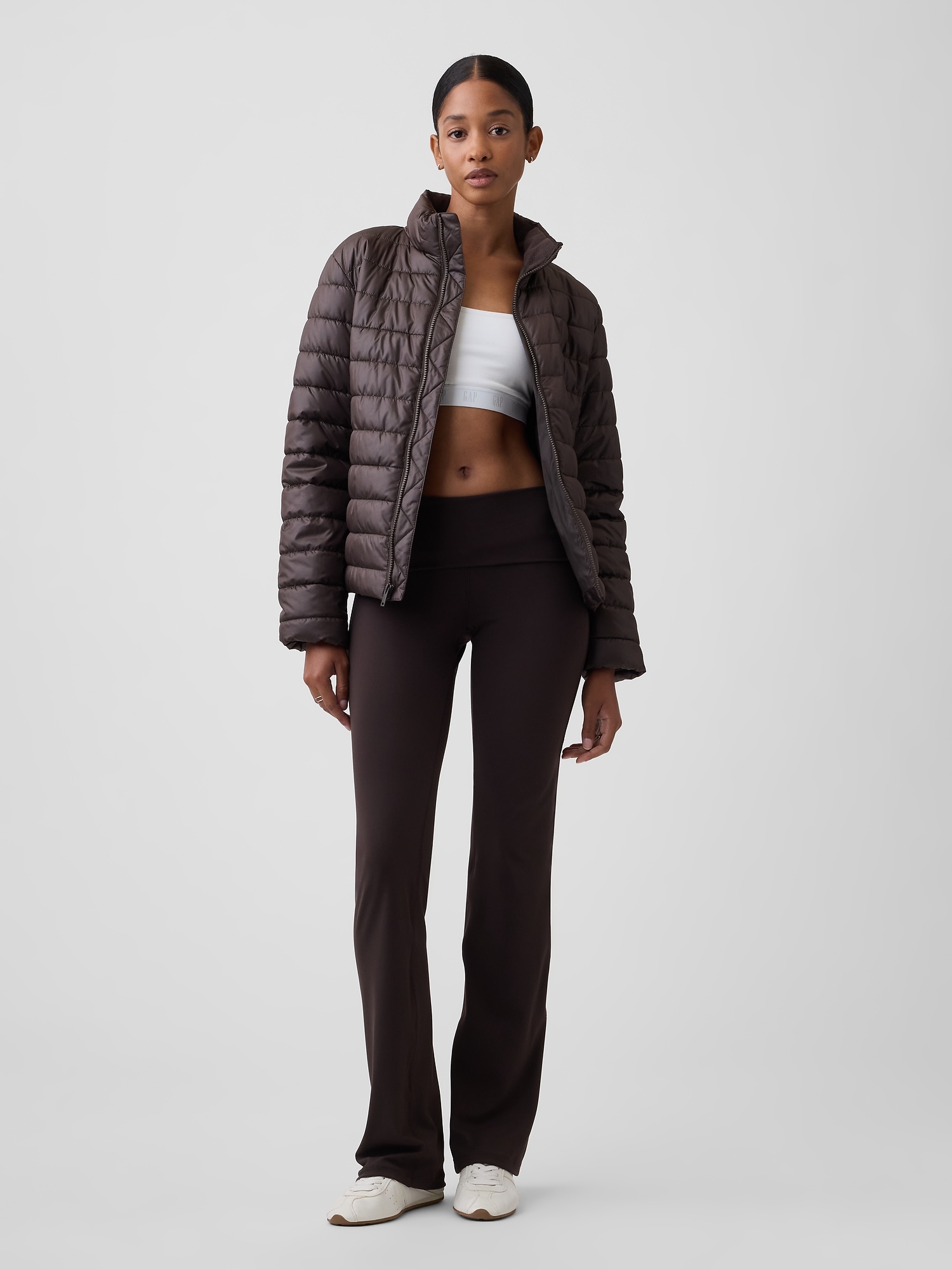 GapFit Recycled Sky High Studio Flare Leggings