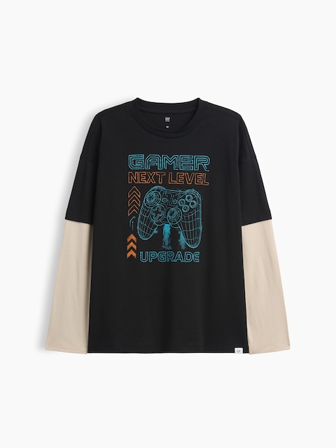 Kids Relaxed Graphic T-Shirt