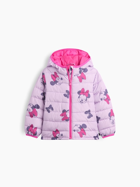 babyGap × Disney Minnie Mouse Print Puffer Jacket
