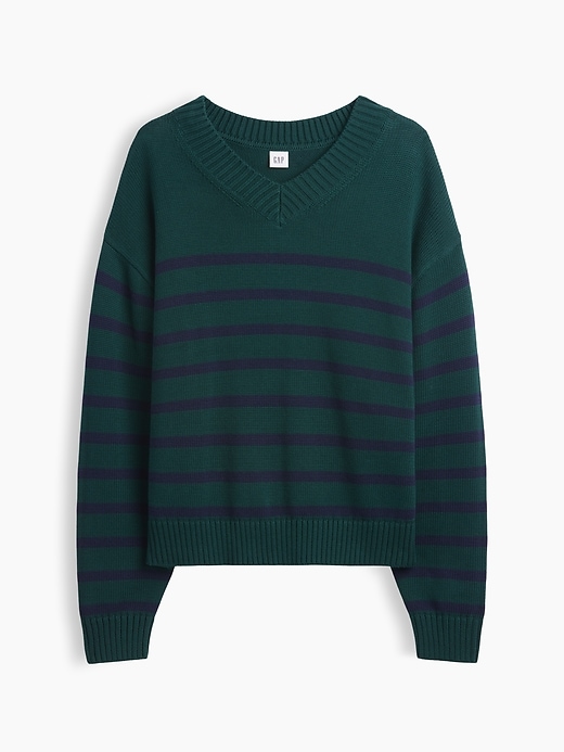 Oversized V-Neck Sweater | Gap Factory