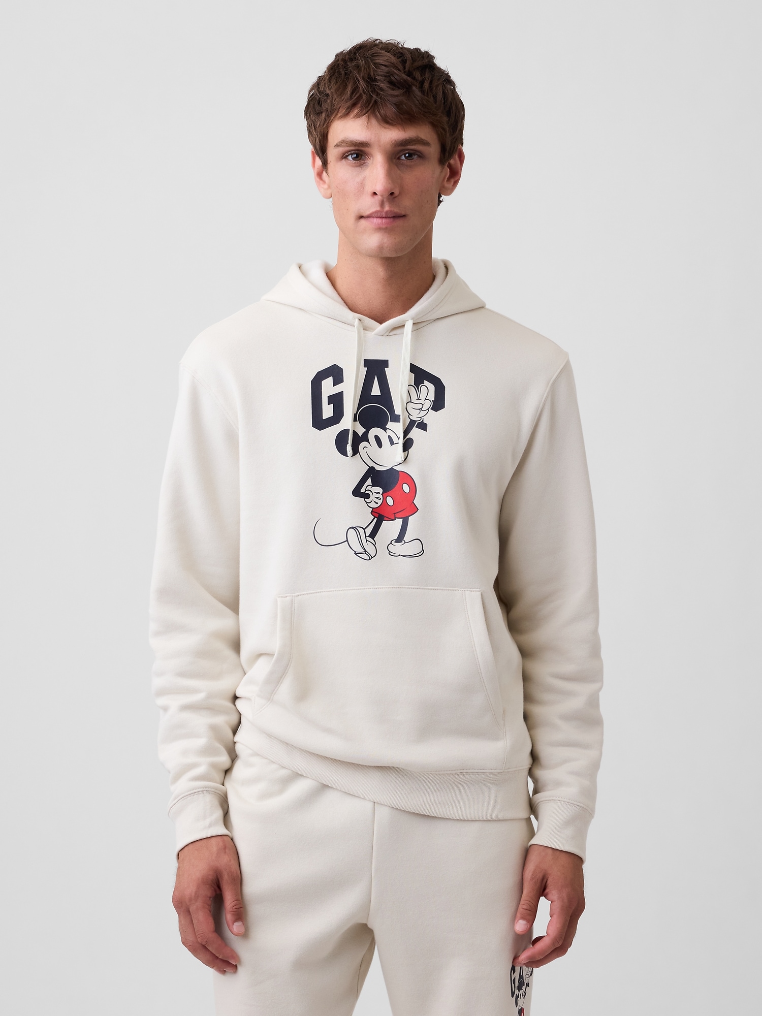 Gap × Disney Mickey Mouse Relaxed Logo Hoodie