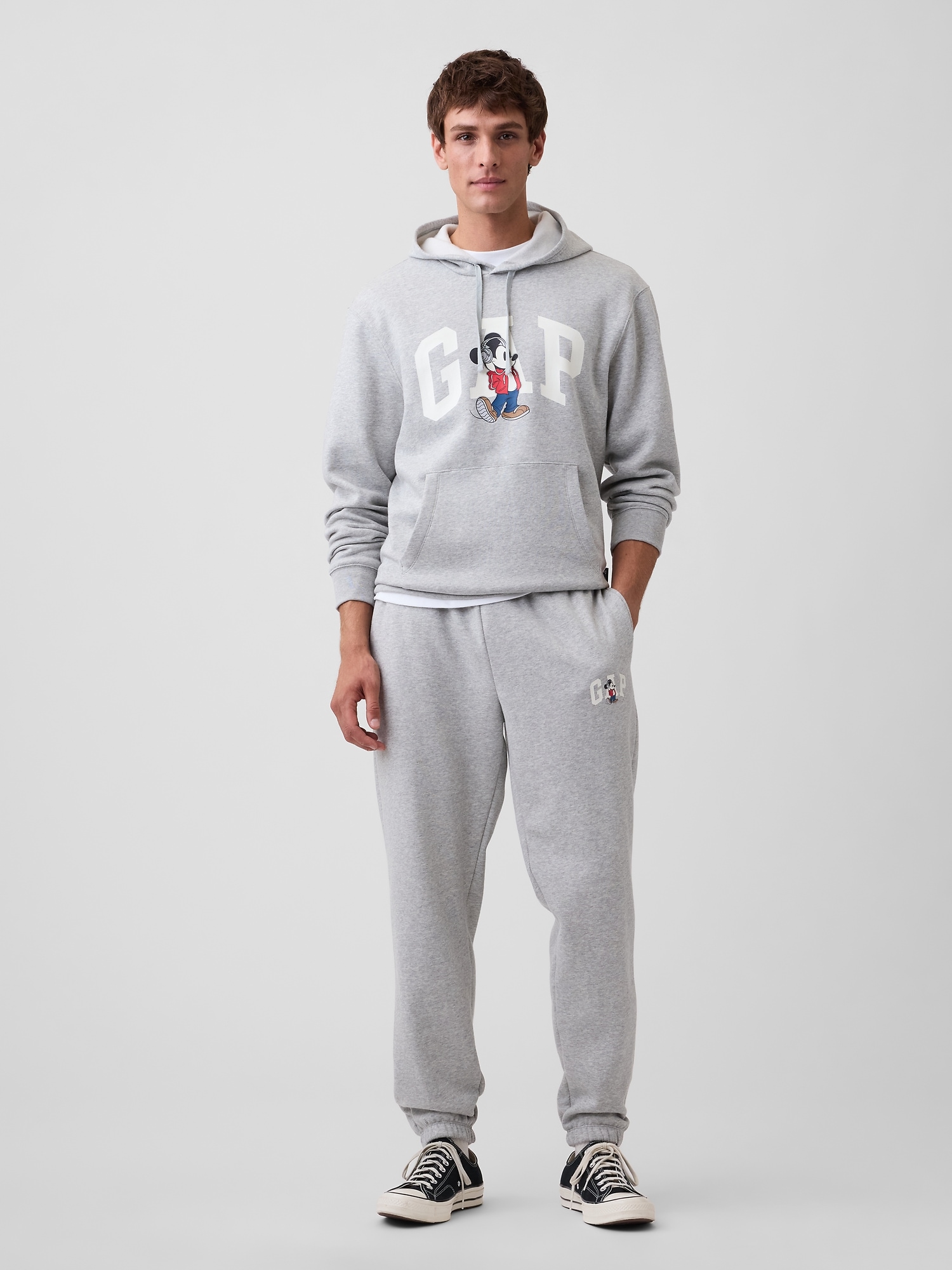 Gap × Disney Mickey Mouse Relaxed Logo Joggers