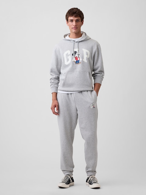 Gap × Disney Mickey Mouse Relaxed Logo Joggers