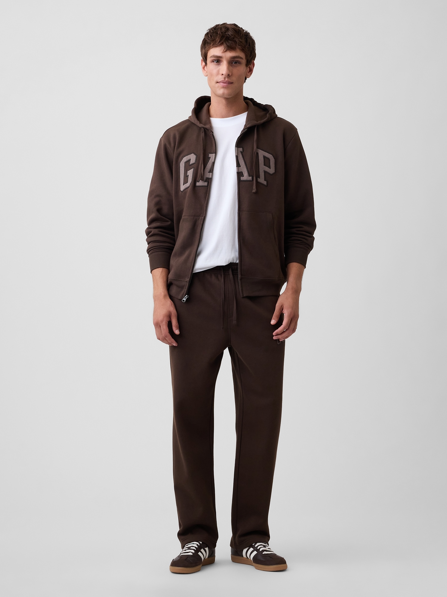 Gap Logo Straight-Leg Sweatpants