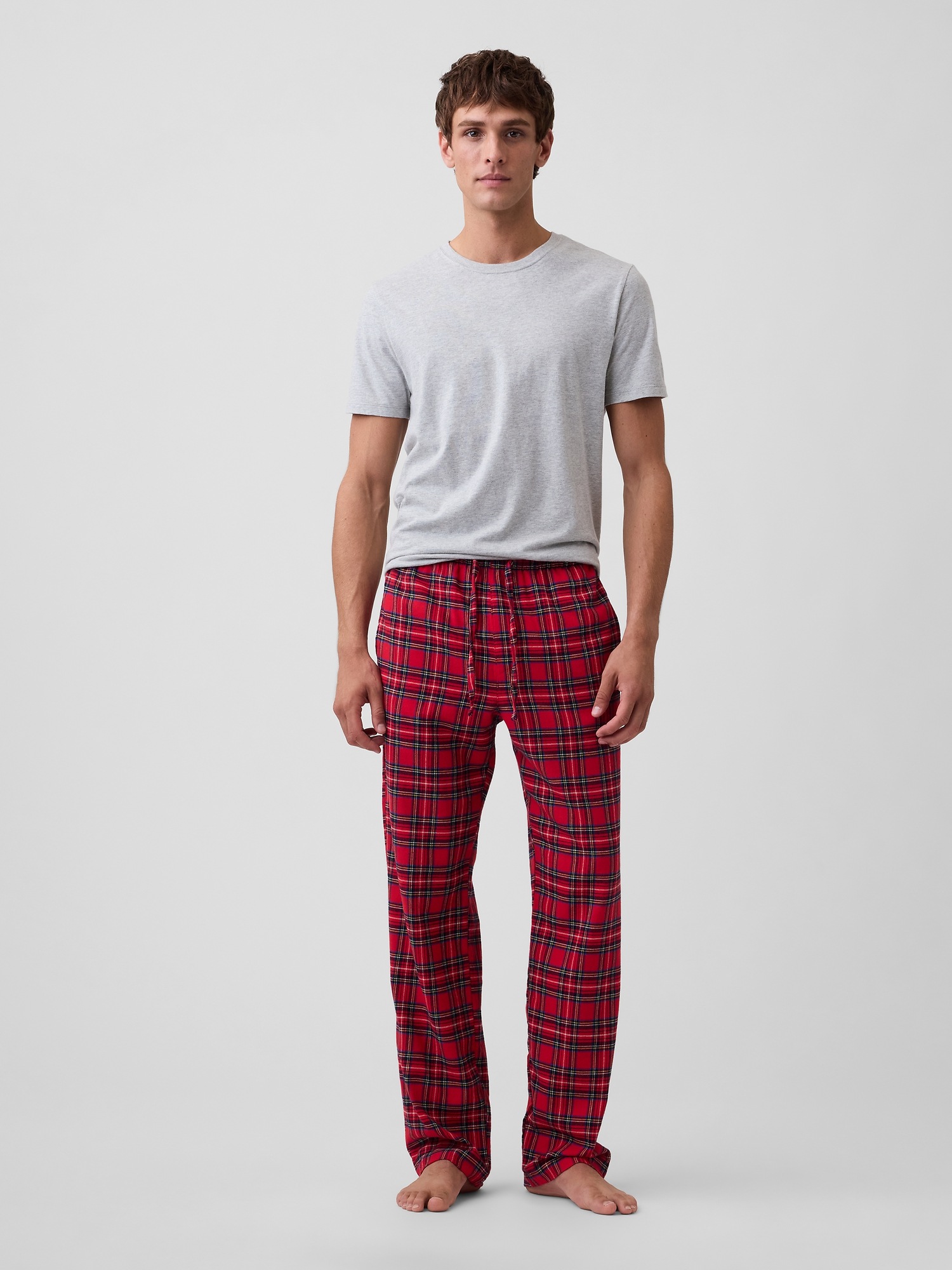 Relaxed Flannel PJ Pants