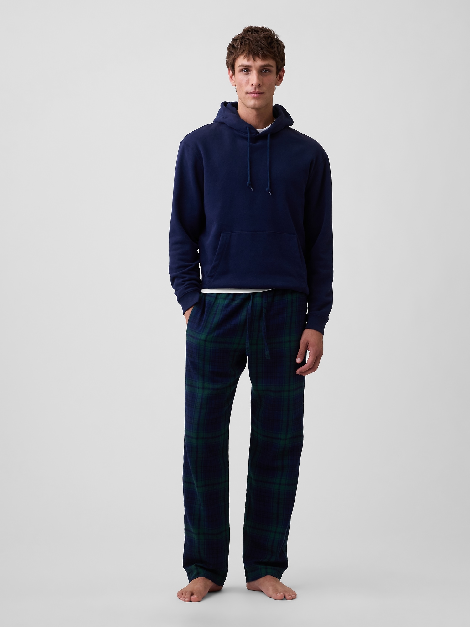 Relaxed Flannel PJ Pants