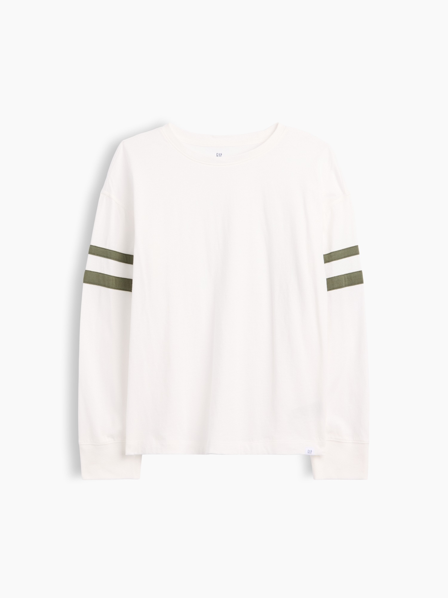 Kids Relaxed Varsity Crewneck T-Shirt