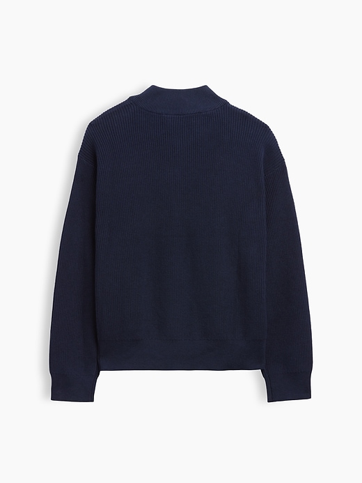 Kids Relaxed Quarter-Zip Sweater | Gap Factory