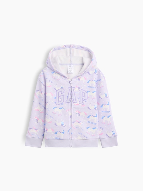 babyGap Relaxed Print Logo Hoodie