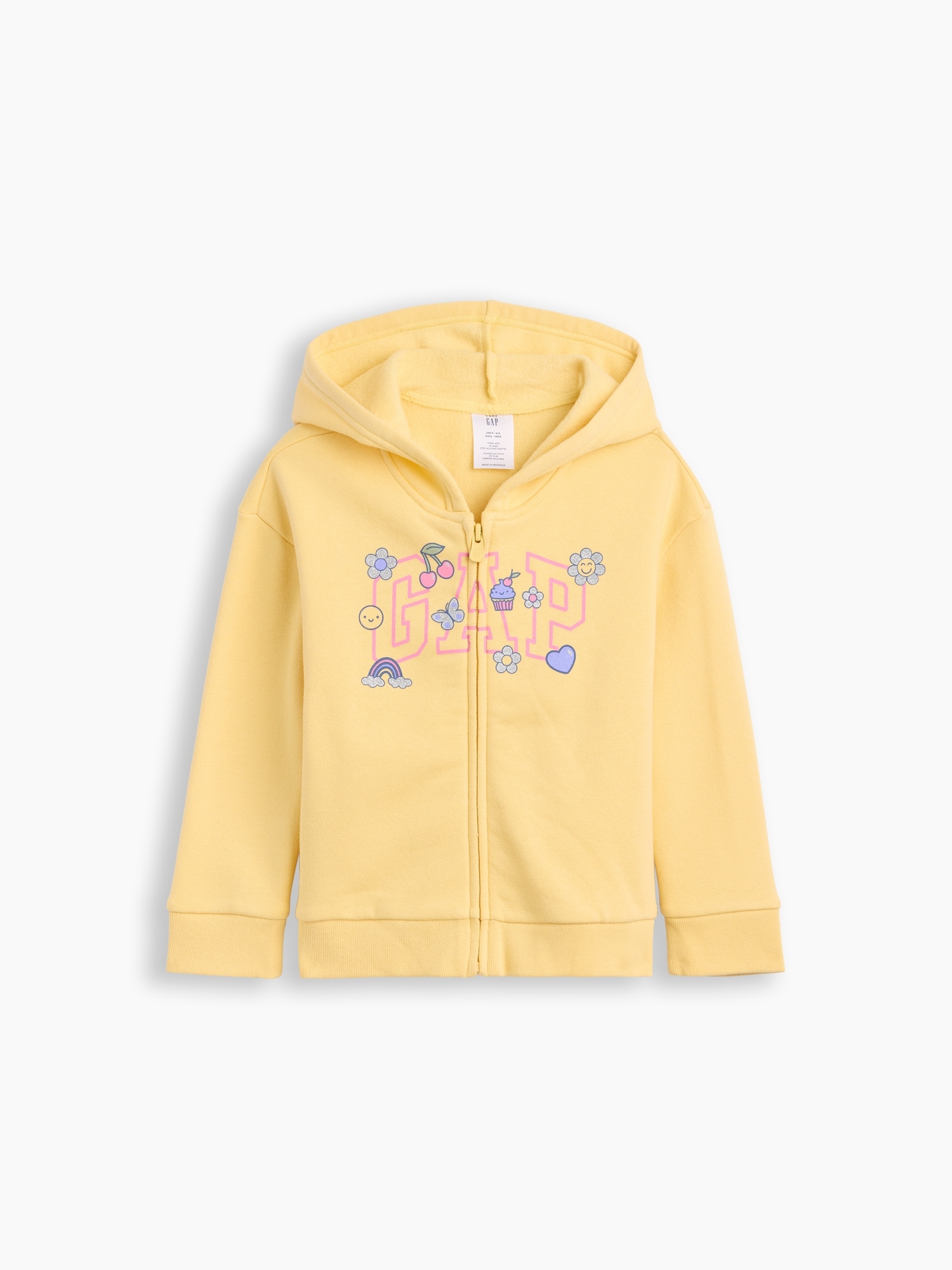 babyGap Relaxed Print Logo Hoodie