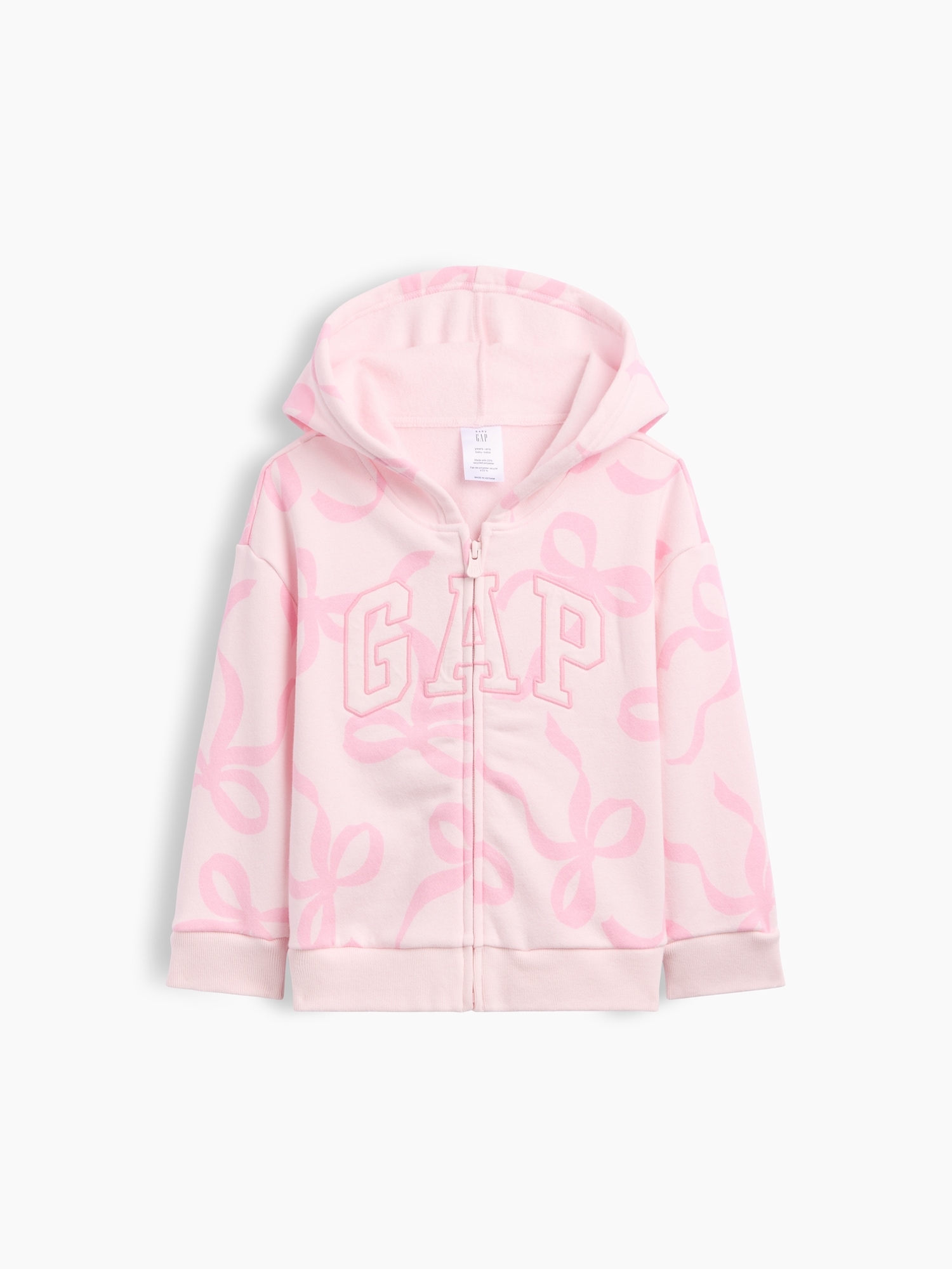 babyGap Relaxed Logo Zip Hoodie