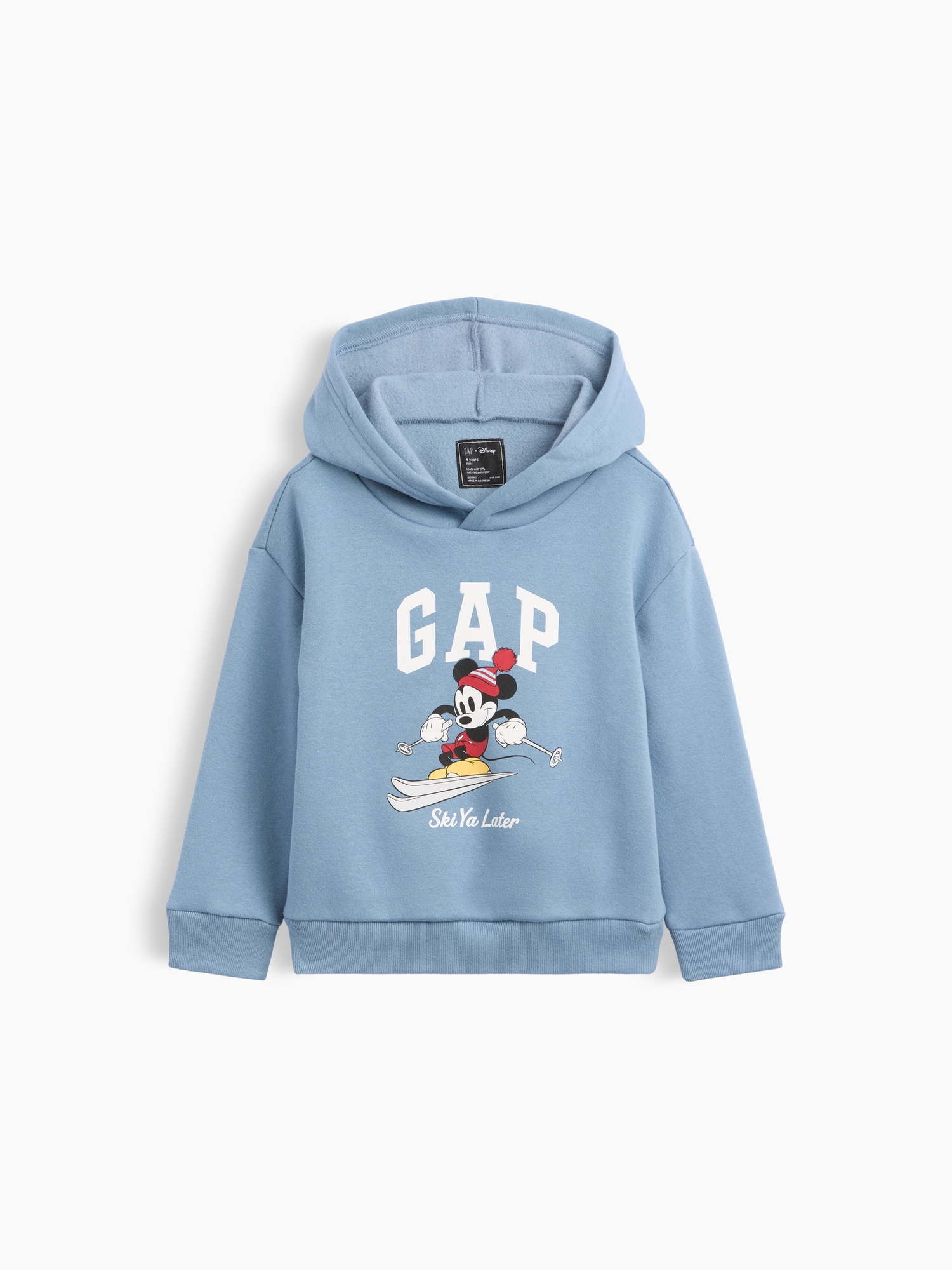 babyGap × Disney Mickey Mouse Relaxed Logo Hoodie