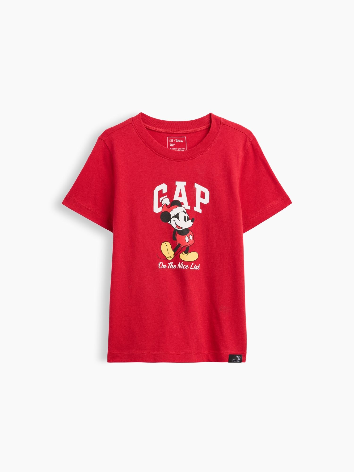 babyGap × Disney Mickey Mouse Logo T-Shirt