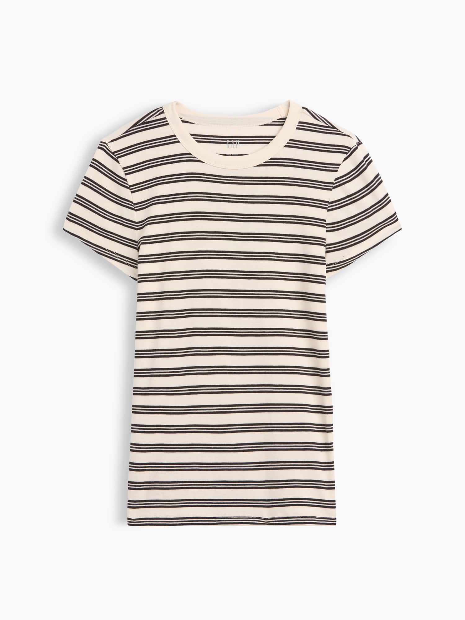 Ribbed Crewneck T-Shirt