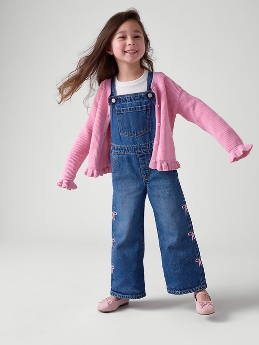 babyGap Embroidered Denim Overalls | Gap Factory