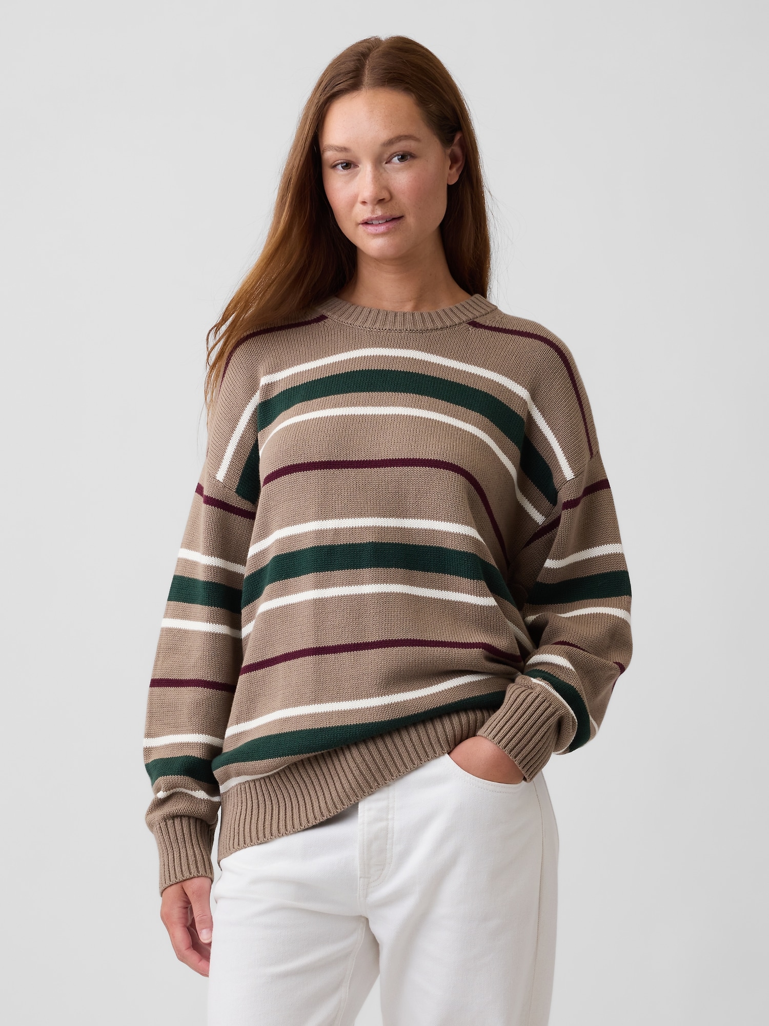 Oversized Crewneck Sweater