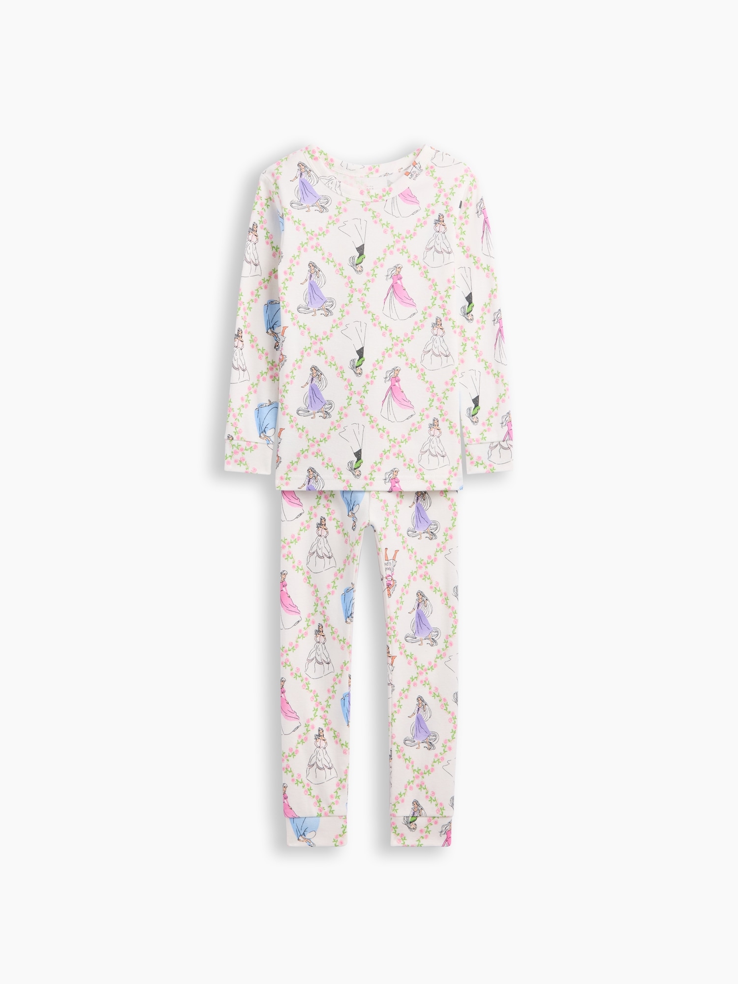 babyGap × Disney Princess Print PJ Set