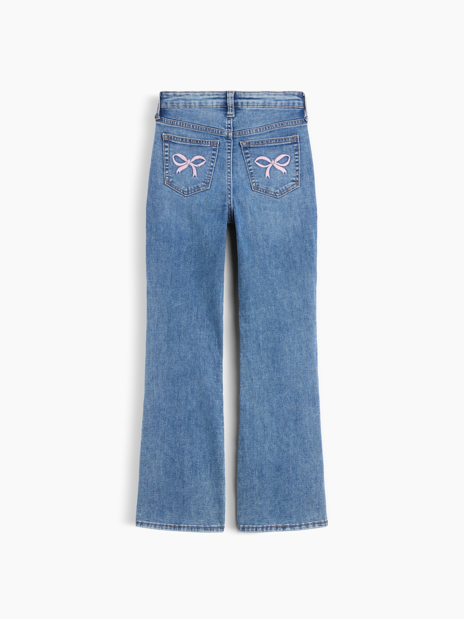 Kids High Rise '70s Flare Jeans