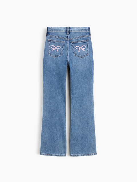 Kids High Rise '70s Flare Jeans