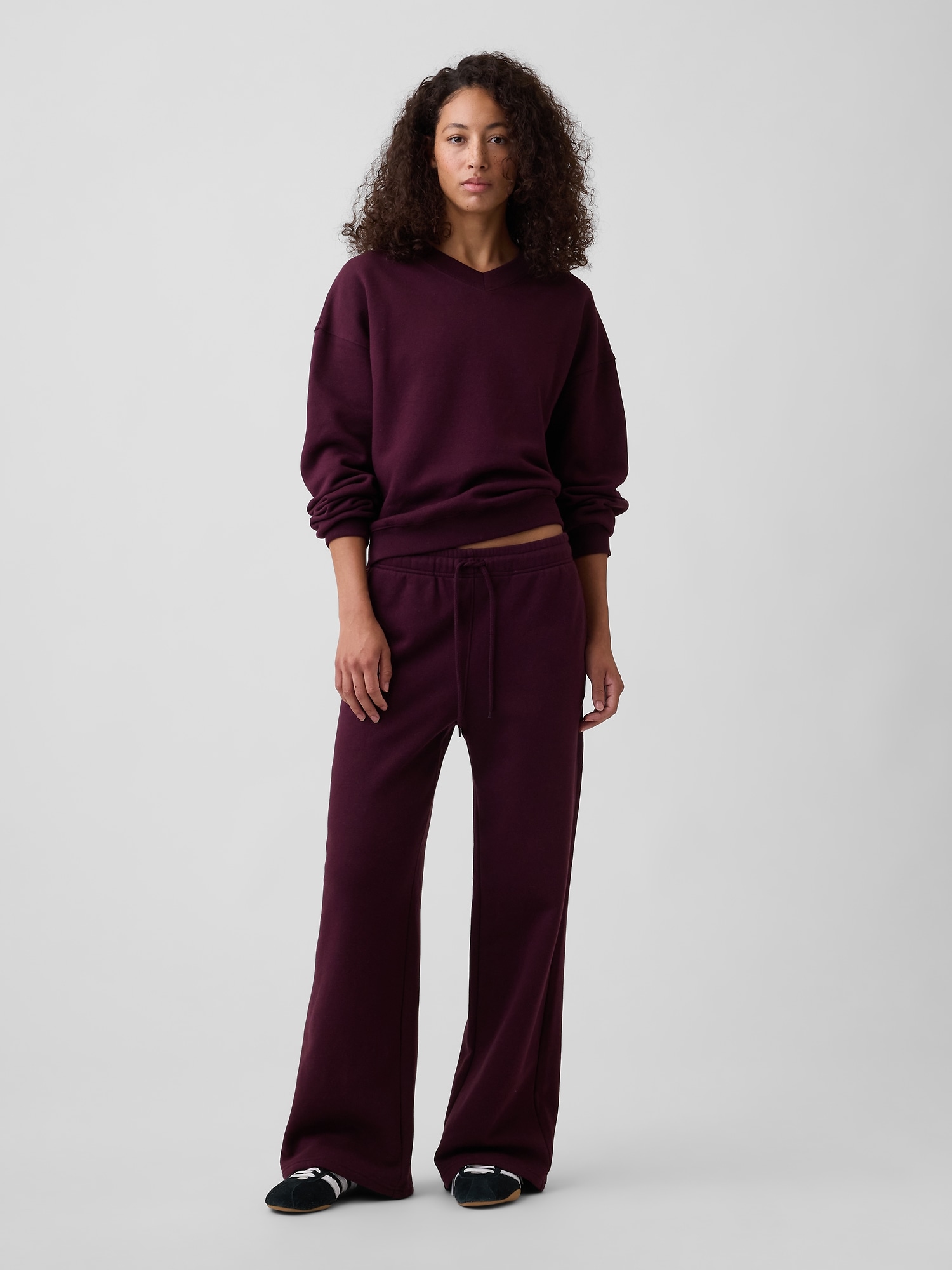 Relaxed Straight-Leg Sweatpants