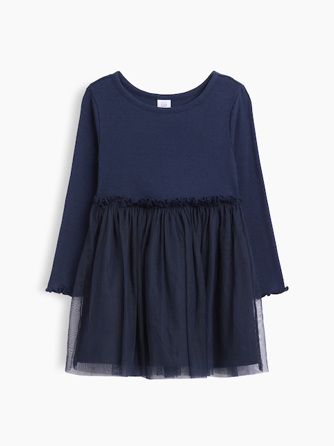 babyGap Ribbed Tulle Dress
