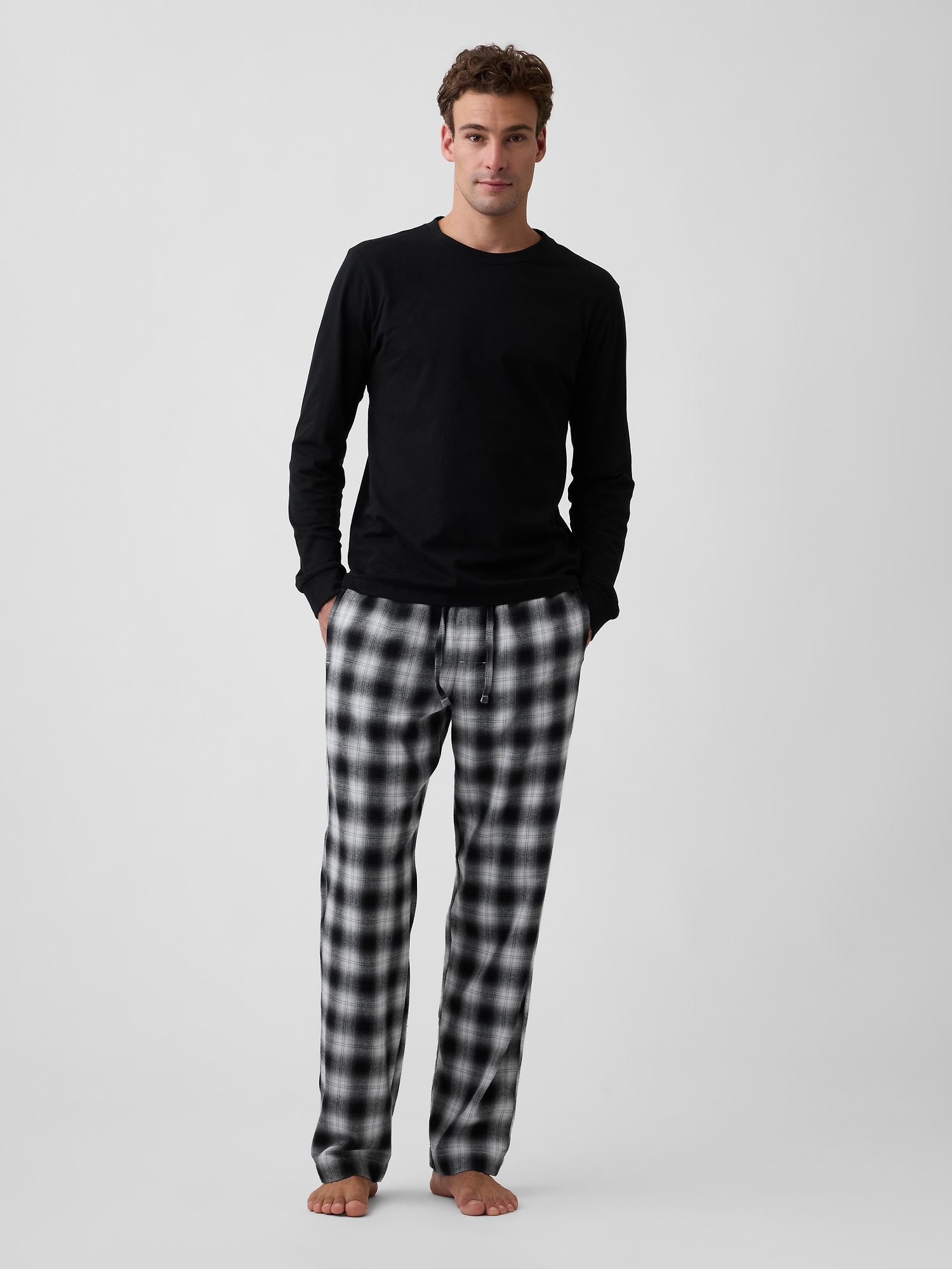 Relaxed Flannel PJ Pants