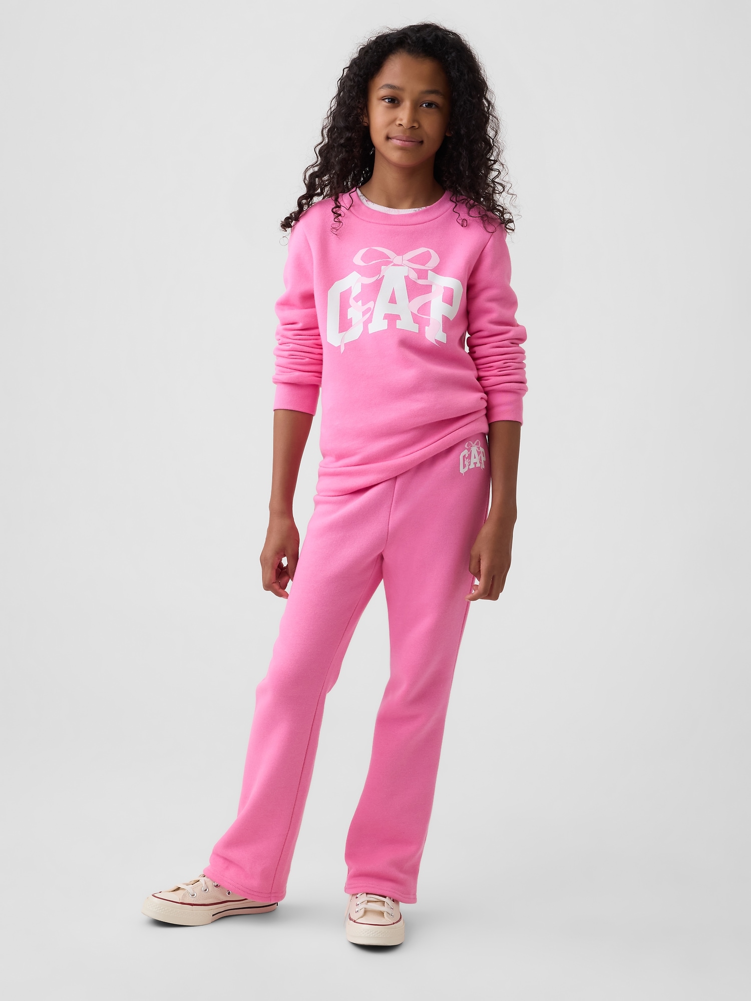 Kids Graphic Bootcut Sweatpants