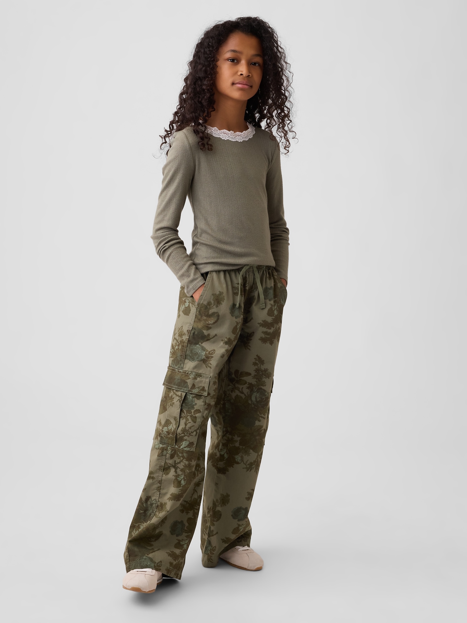 Kids Relaxed Pull-On Cargo Pants