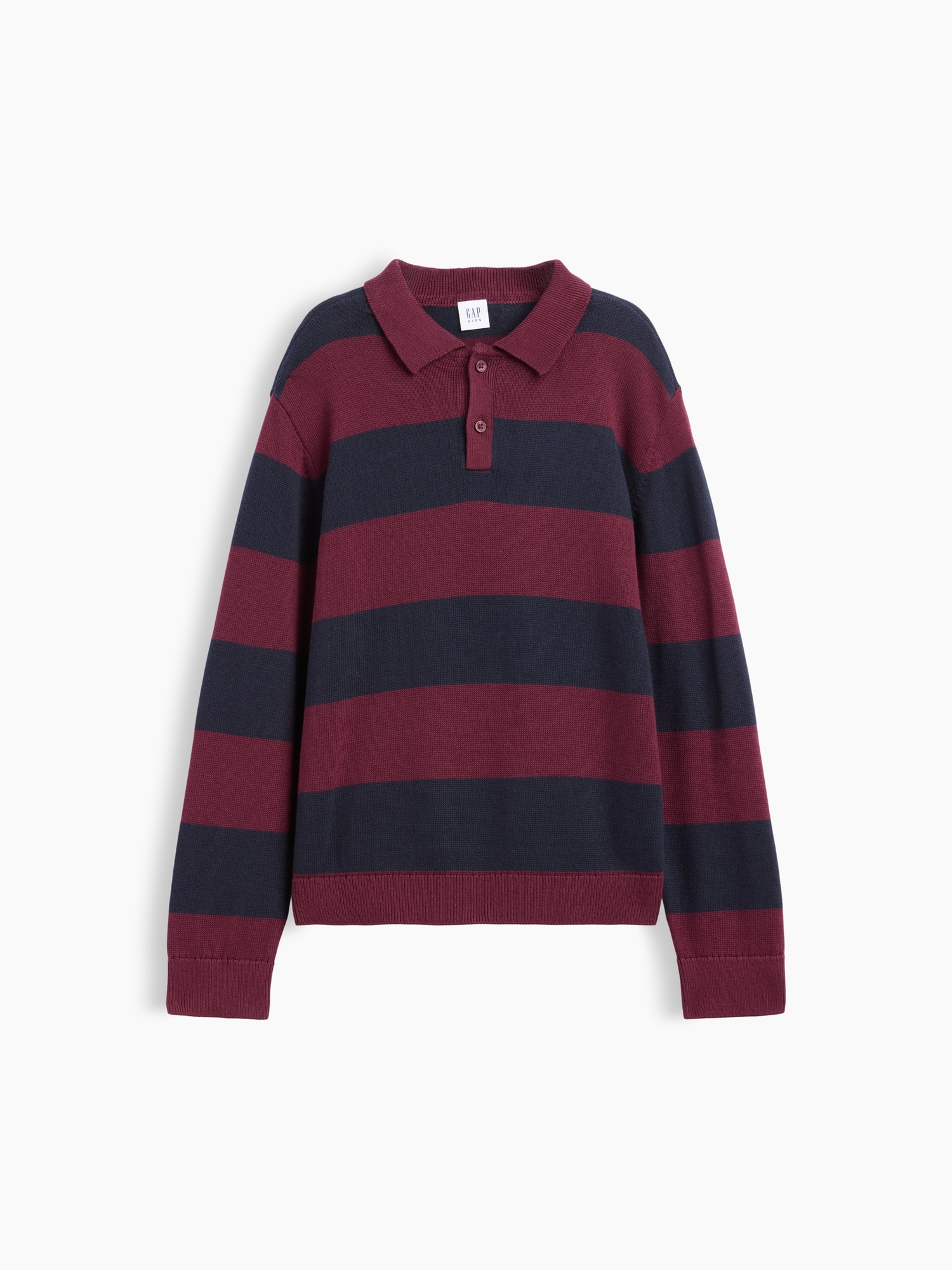 Kids Relaxed Textured Polo Shirt