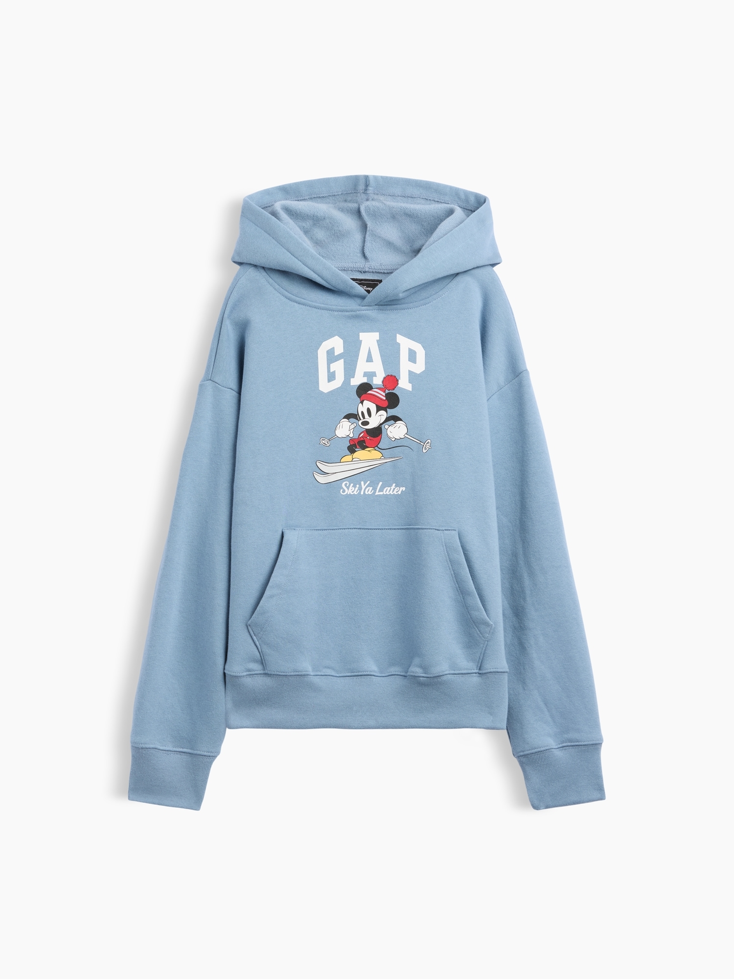 GapKids × Disney Mickey Mouse Relaxed Logo Hoodie