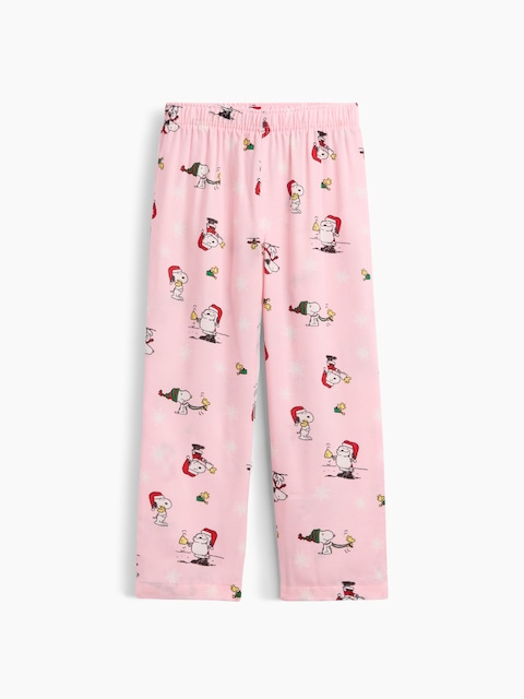 GapKids Peanuts X-Mas Flannel PJ Pants