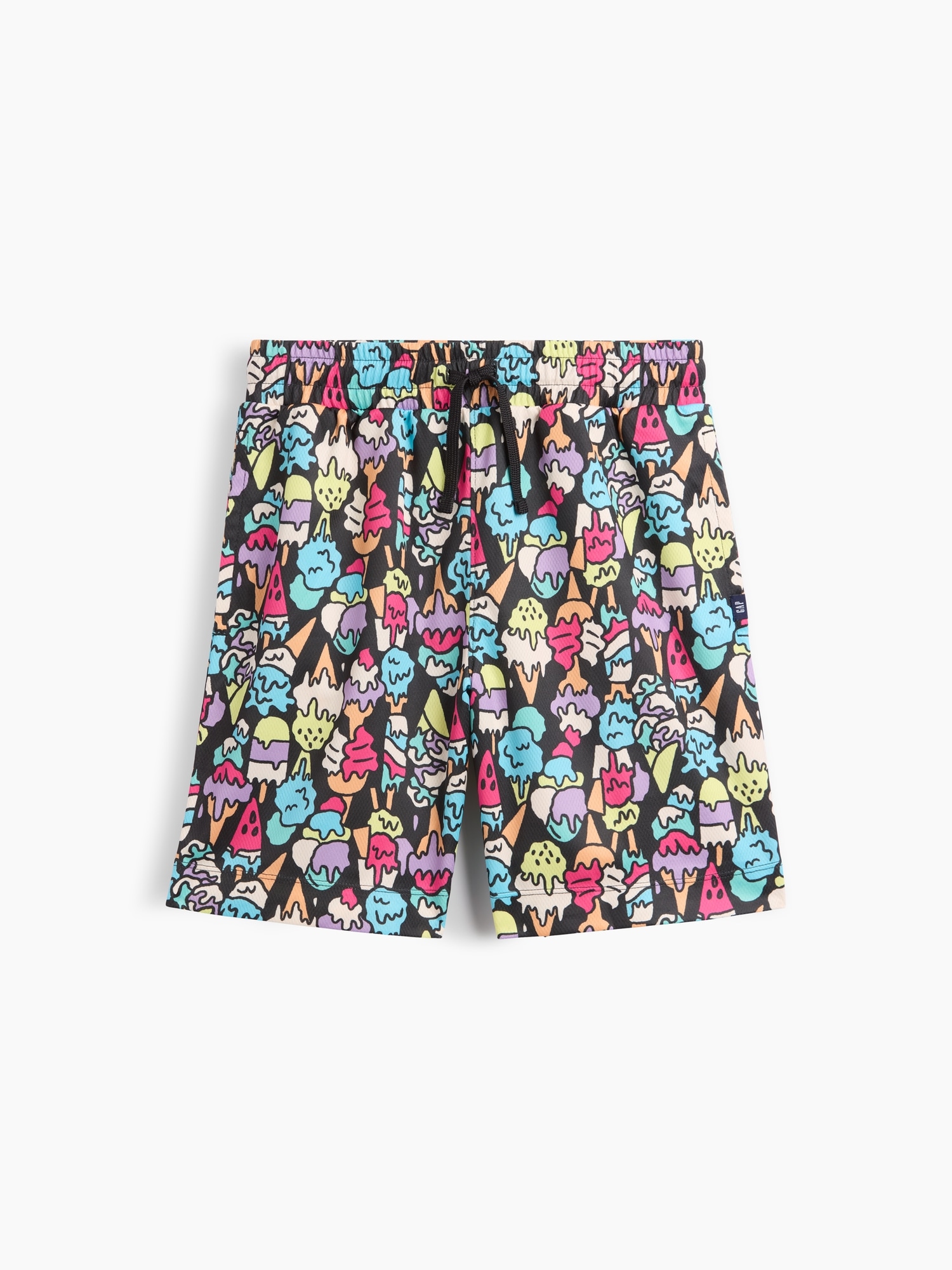 Kids 100% Recycled Pull-On Mesh Shorts