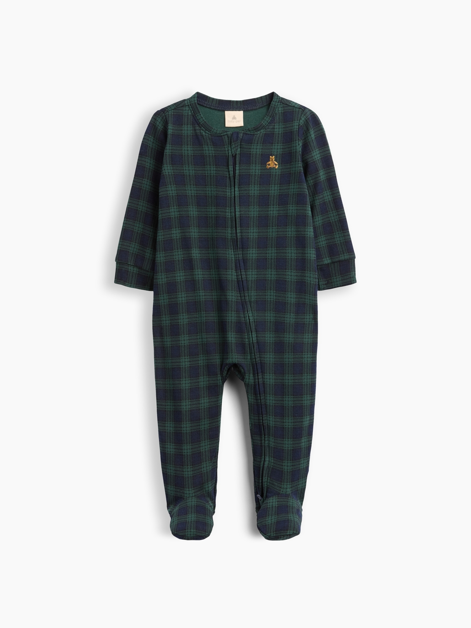 Baby Ribbed Brannan Bear One-Piece