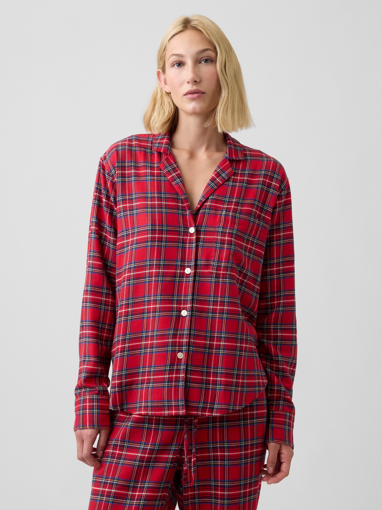 Flannel PJ Shirt