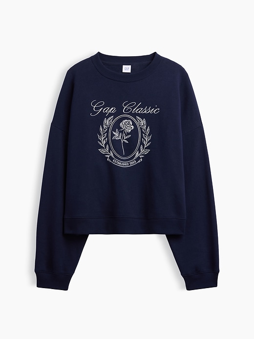 Relaxed Wedge Crewneck Sweatshirt | Gap Factory