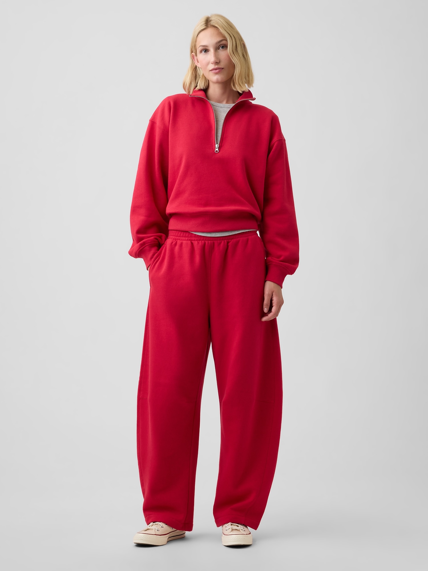 Pull-On Barrel Sweatpants
