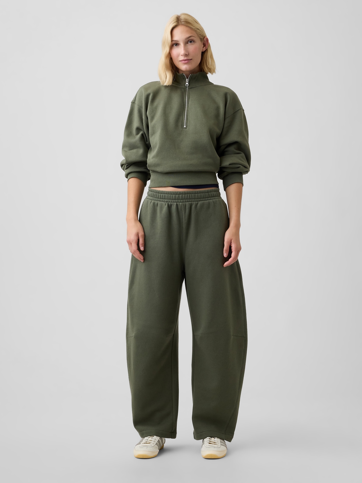 Pull-On Barrel Sweatpants