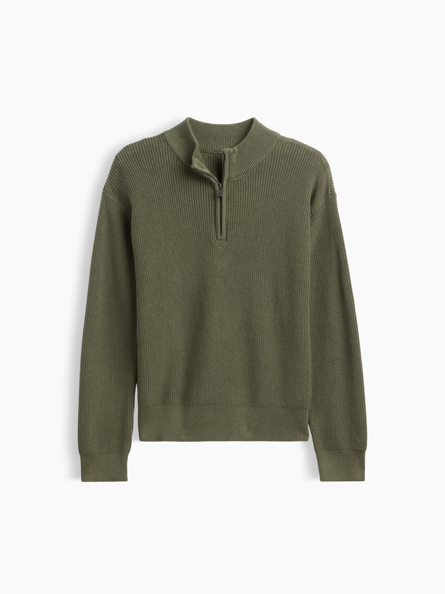 Kids Relaxed Quarter-Zip Sweater