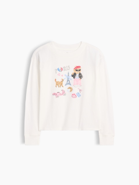 Kids Oversized Graphic T-Shirt