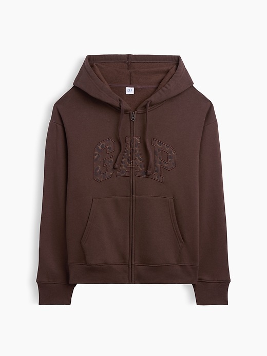 Relaxed Gap Logo Zip Hoodie | Gap Factory