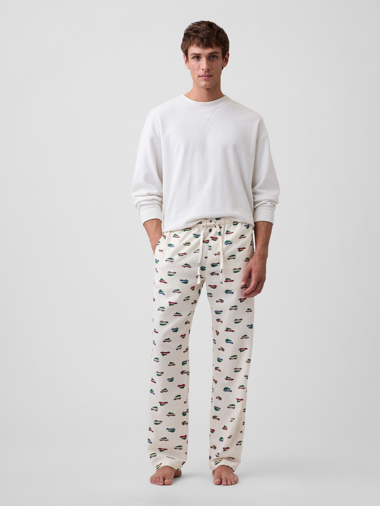 Relaxed Flannel PJ Pants