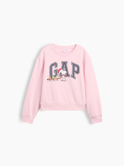 GapKids Peanuts Oversized Wedge Sweatshirt