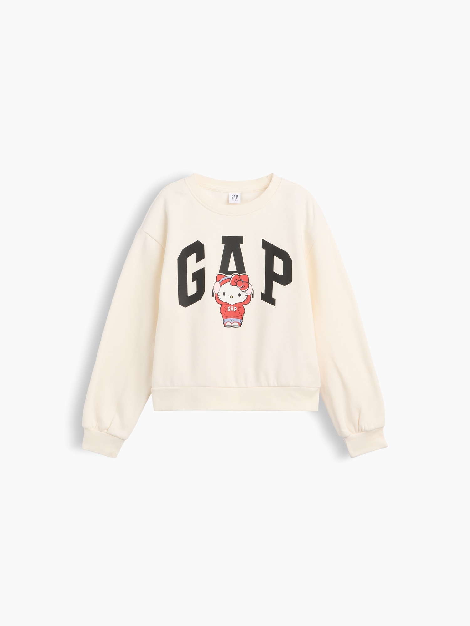 GapKids Hello Kitty Oversized Wedge Logo Sweatshirt