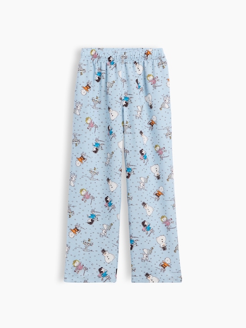 GapKids Peanuts Print Flannel PJ Pants