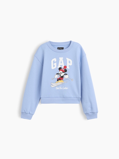 GapKids × Disney Relaxed Wedge Logo Sweatshirt