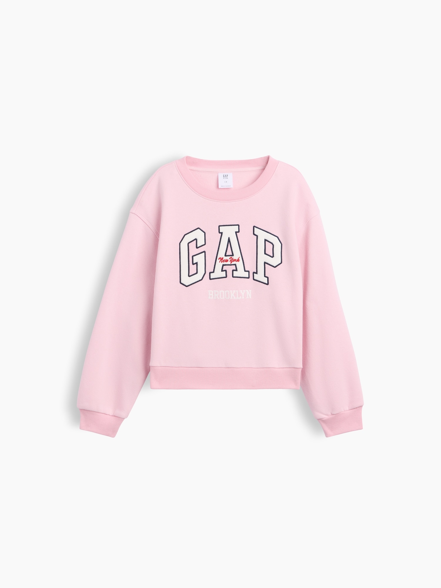 Kids Relaxed Wedge Gap Logo Sweatshirt