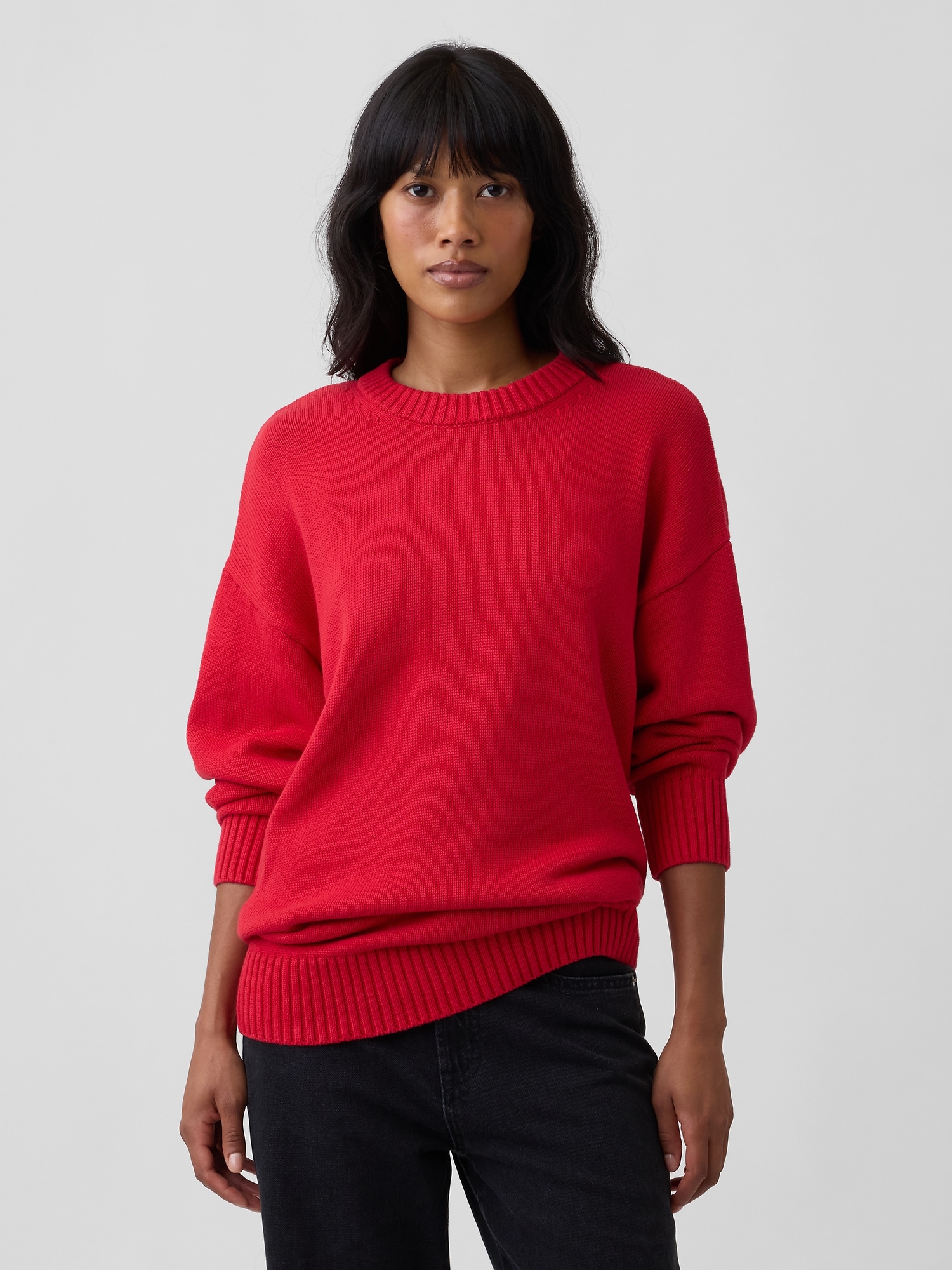 Oversized Crewneck Sweater