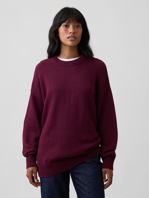 Oversized Crewneck Sweater