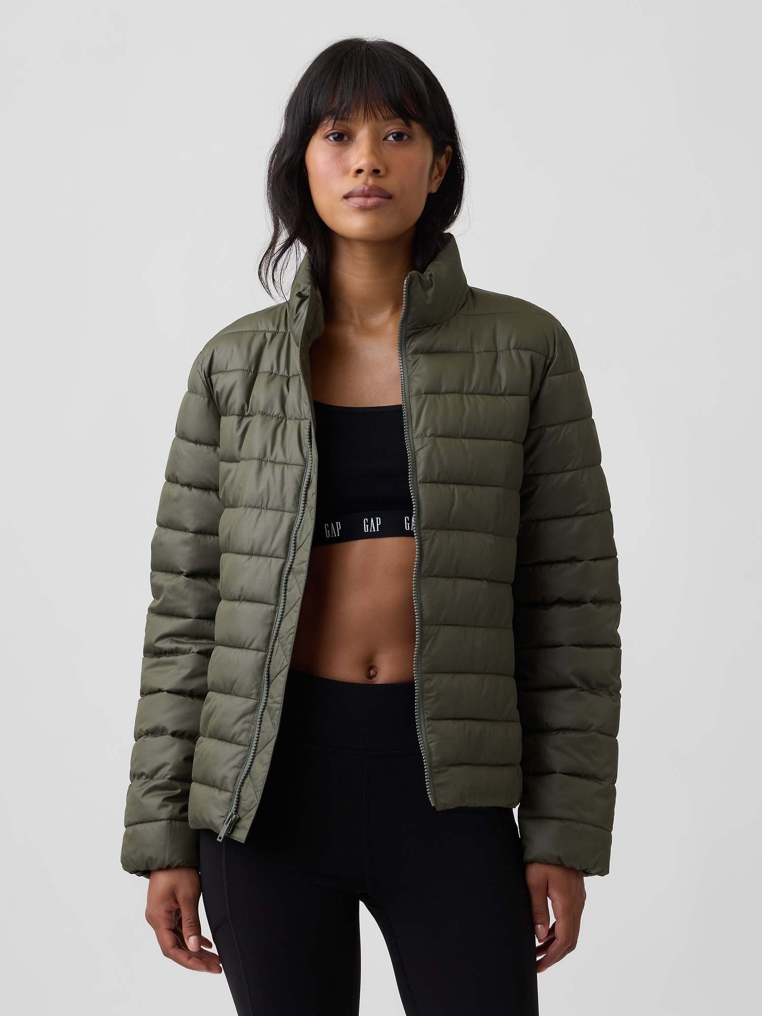 Relaxed Quilted Puffer Jacket